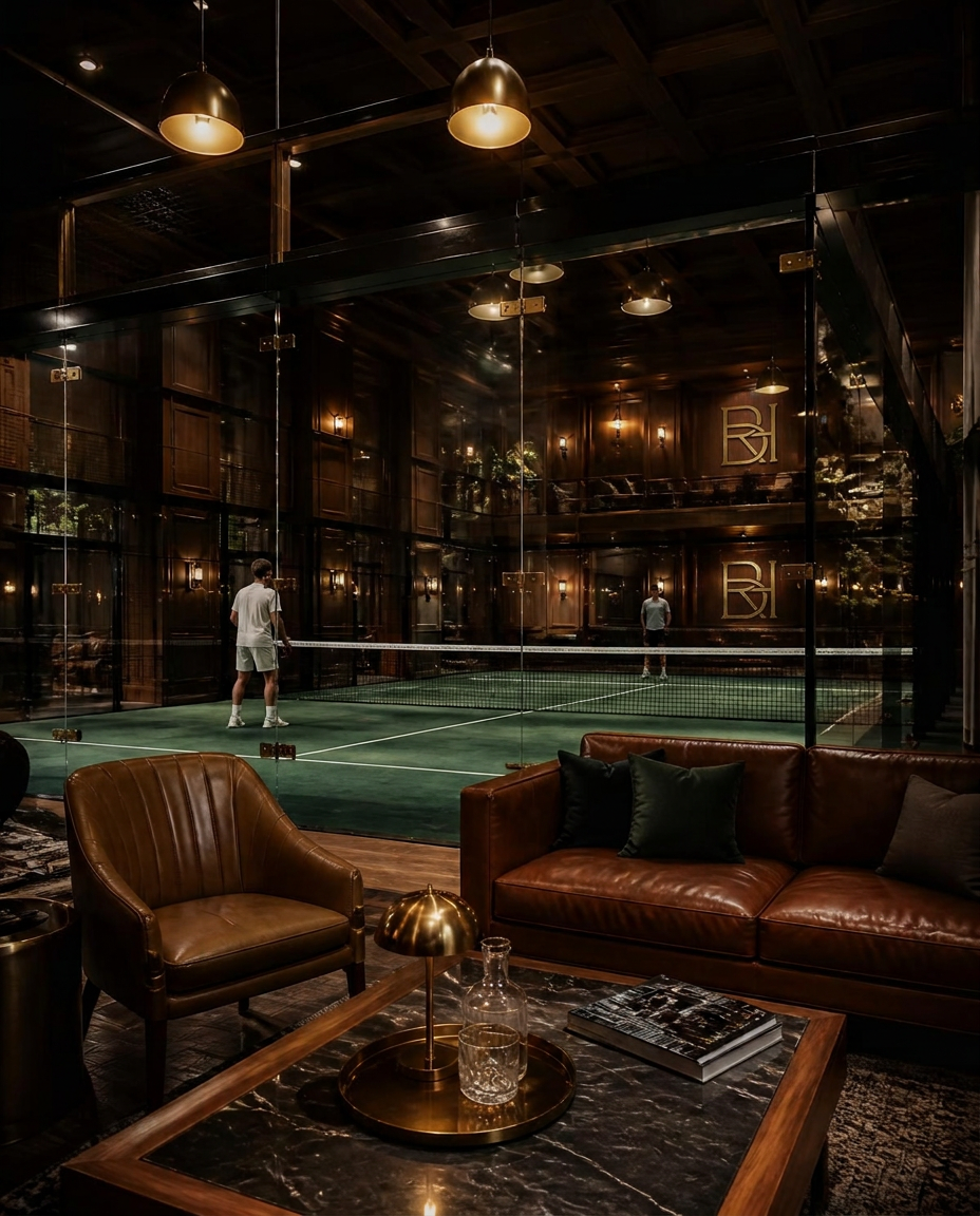 The Padel Courts Indoor Racquet Club in Tampa, Florida